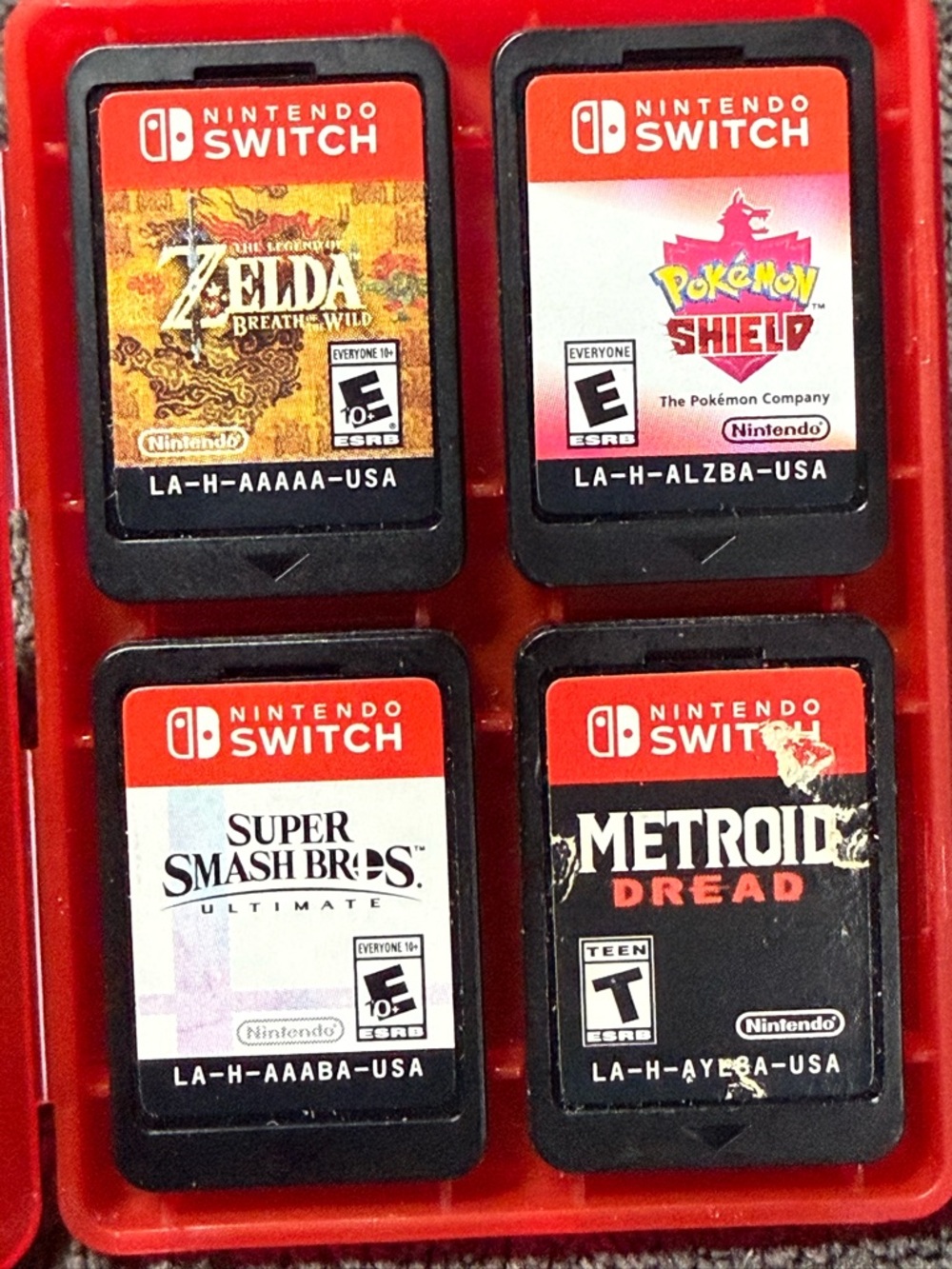 Nintendo switch games bundle (4)